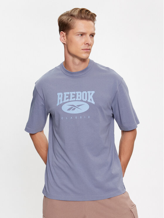 Férfi Póló Reebok, Méret: M, Kék, Archive Essentials IK6123