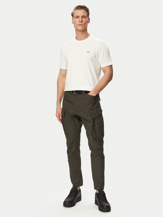 C.P. Company C.P. Company Тишърт RCCMTS725A005100W Екрю Regular Fit