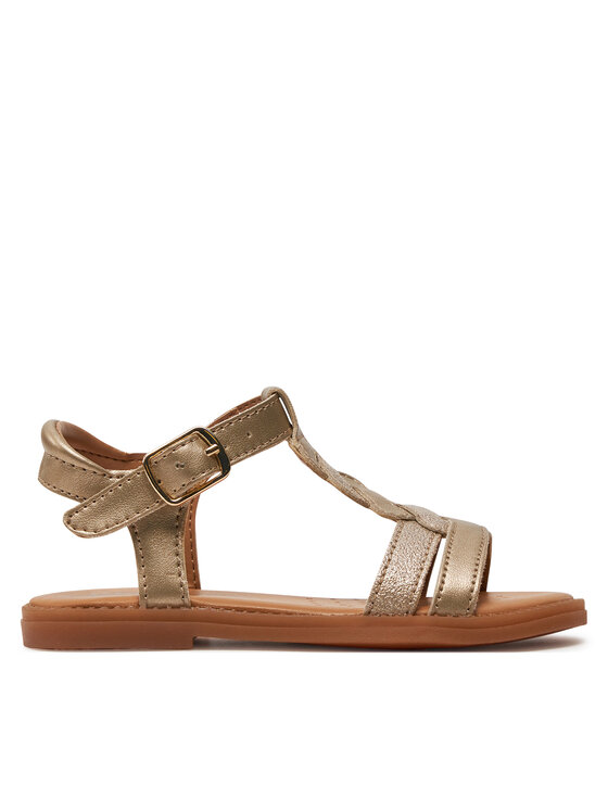 Geox Sandale J Sandal Karly Girl J4535H 0NFQD C2010 M Zlatna