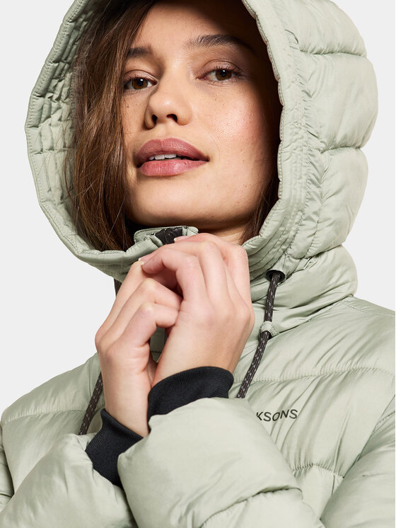 Didriksons Didriksons Kurtka zimowa Gisa Wns Jkt 505031 Zielony Regular Fit