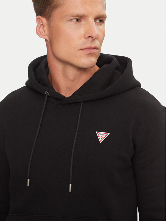 Guess Jeans Guess Jeans Sweatshirt M4YQ22 K9V31 Schwarz Regular Fit
