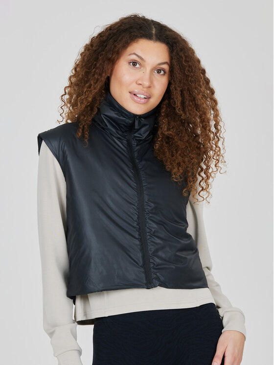 Athlecia Veste Ayanda W Vest EA233317 Melns Regular Fit