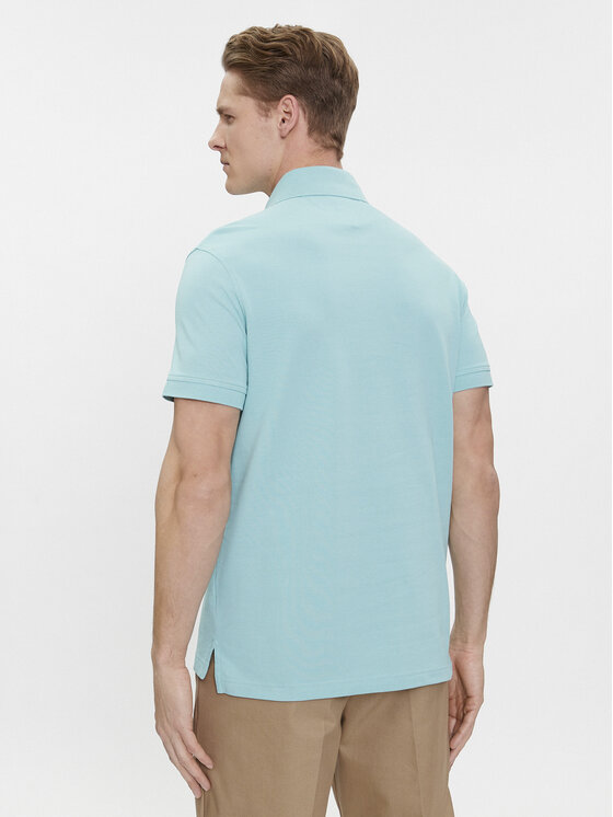 Tommy Hilfiger Tommy Hilfiger Polokošeľa 1985 MW0MW17771 Modrá Slim Fit