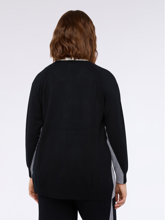 Fiorella Rubino Fiorella Rubino Kardigan M732L008116N0S1 Czarny Regular Fit