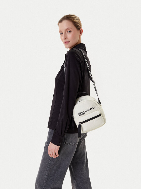 Karl Lagerfeld Jeans Karl Lagerfeld Jeans Дамска чанта A2W30089 Бял