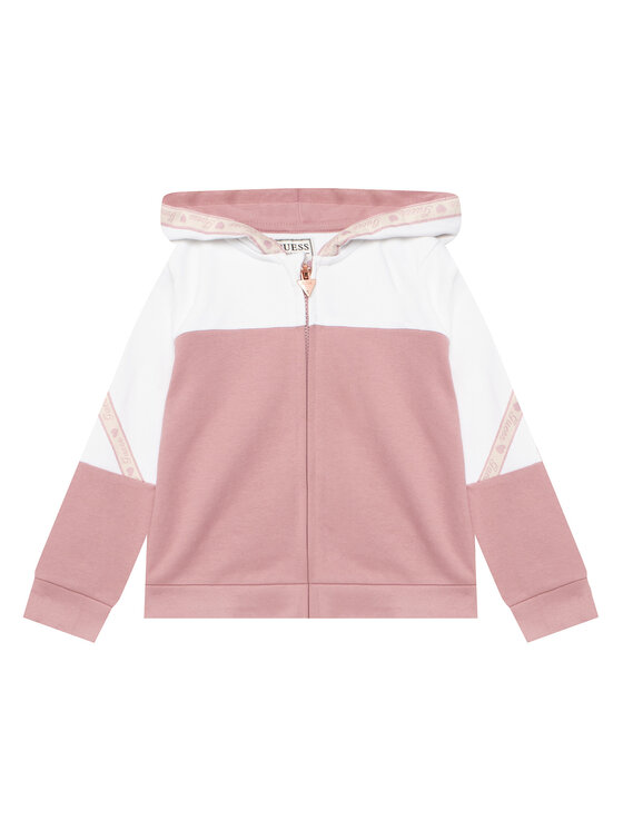 Guess Guess Tepláková souprava K6YG04 K3854 Růžová Regular Fit