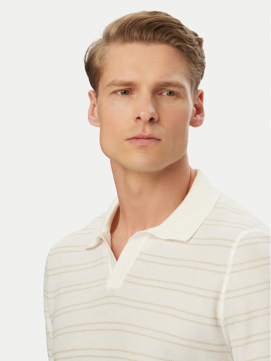 BOSS BOSS Polo särk H-Narciso 50560483 Valge Regular Fit