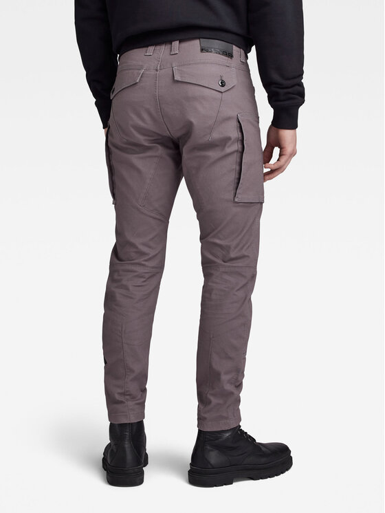 G-Star Raw G-Star Raw Hlače Zip Pkt 3D D21975-D504-G077 Siva Skinny Fit