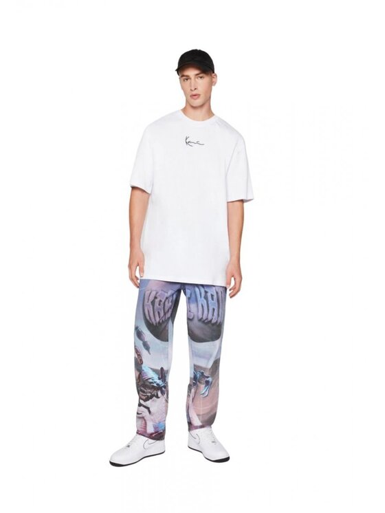 Karl Kani Karl Kani Tričko SMALL SIGNATURE 2 PACK ESSENTIAL TEE Biela Regular Fit