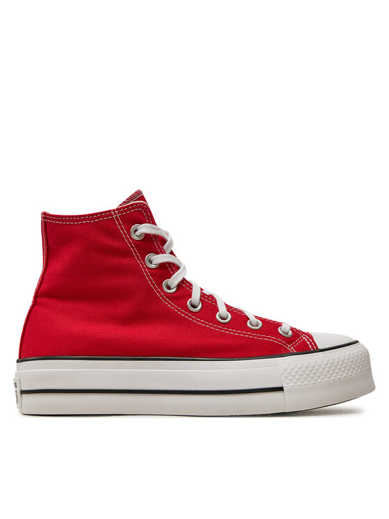 Converse Sneakers aus Stoff Chuck Taylor All Star Lift Platform Canvas A09220C Rot Modivo