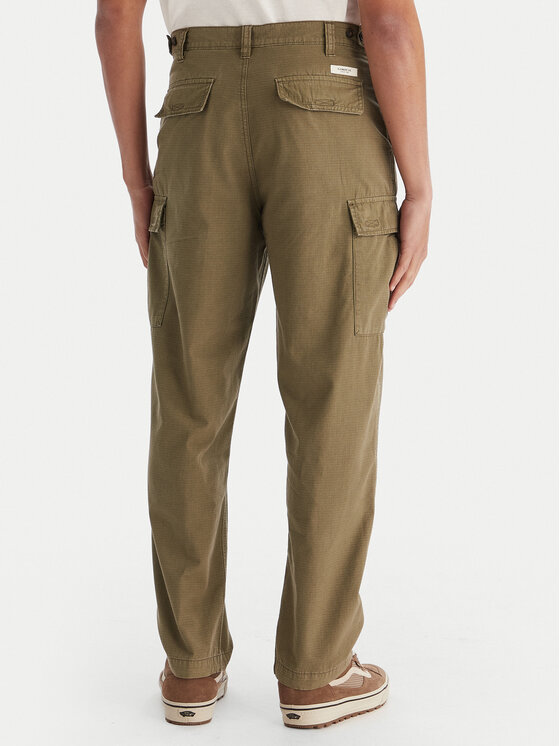 Element Element Cargo nohavice Relax Cargo ELYNP00203 Kaki Relaxed Fit