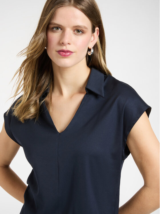 Elena Mirò Elena Mirò T-Shirt G094Z000615N034 Niebieski Regular Fit