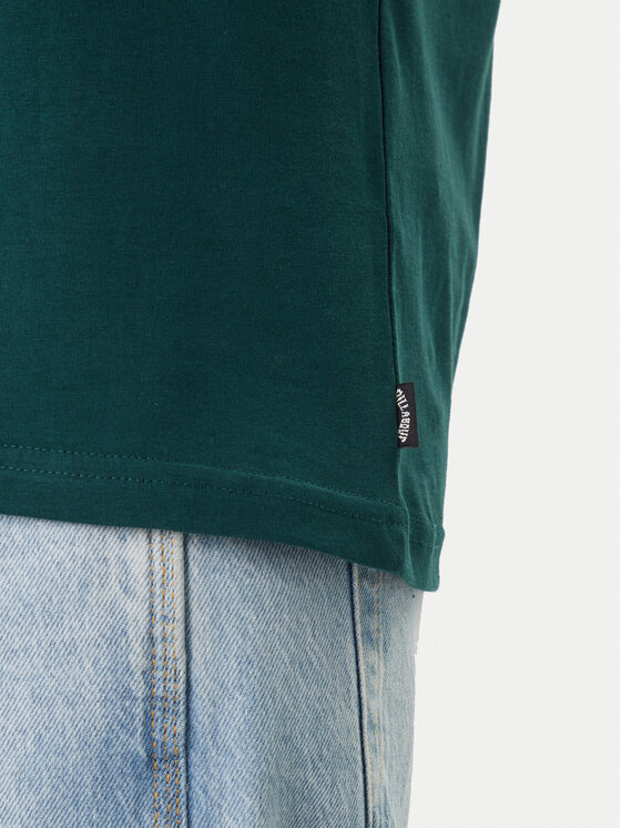 Billabong Billabong Majica z dolgimi rokavi Range EBYZT00391 Zelena Regular Fit