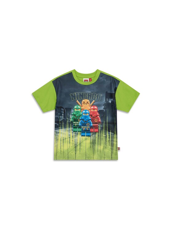LEGO LEGO T-Shirt 11011335/8006 Zielony Regular Fit