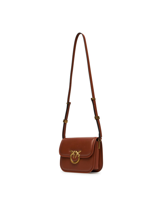 PINKO PINKO Krepšys Love Box Bag Fl Mini PE 25 PLTT 104297 A26L Ruda