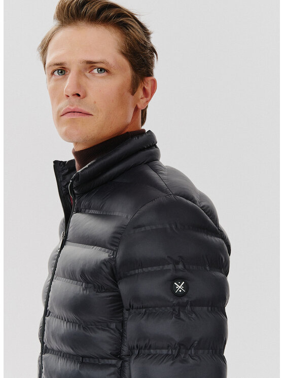 Pako Lorente Pako Lorente Kurtka przejściowa P24WF-5X-001 Czarny Classic Fit
