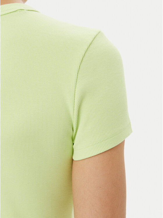 HUGO HUGO Póló Easy 50523924 Zöld Slim Fit