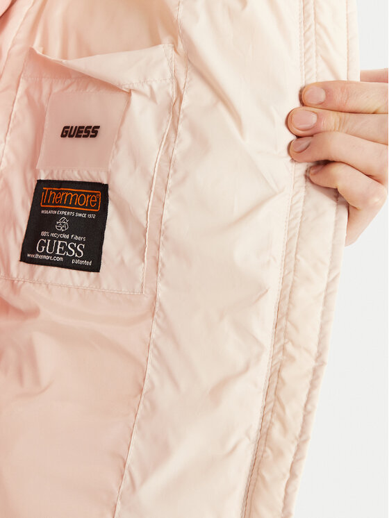 Guess Guess Vestă V4RL01 WFYE2 Crem Regular Fit