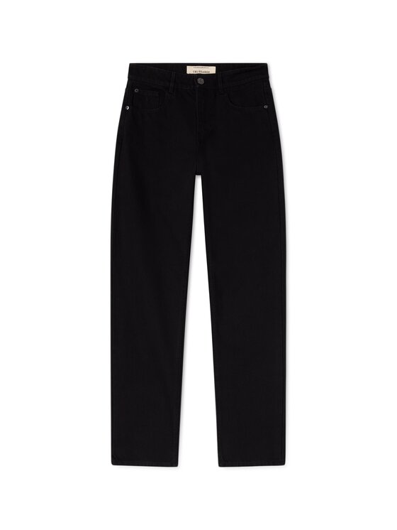 Trussardi Trussardi Pantaloni di tessuto P7049100463N033 Nero Regular Fit