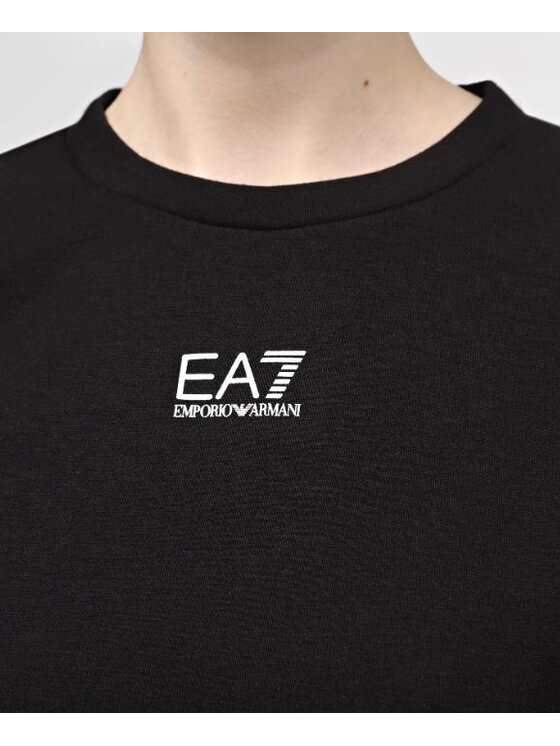 EA7 Emporio Armani EA7 Emporio Armani Mikina 3DTM20 TJQLZ 1200 Černá Regular Fit