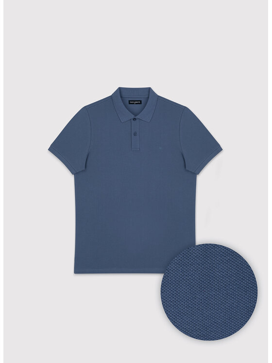 Pako Lorente Pako Lorente Polo P26SF-TX-003 Niebieski Classic Fit