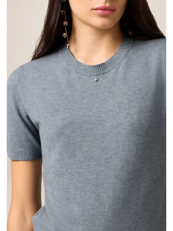 Oltre Oltre Maglione M266J005524N013 Grigio Regular Fit