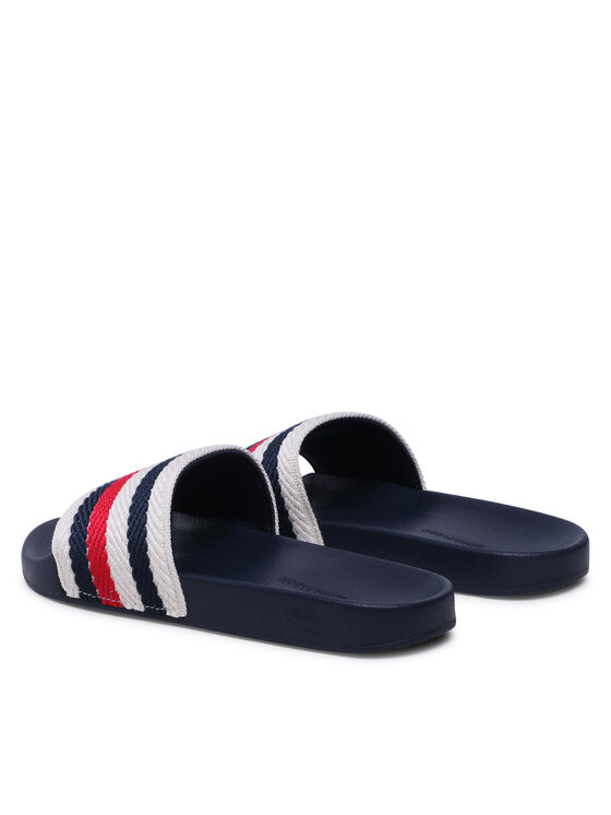 Tommy Hilfiger Tommy Hilfiger Natikače Essential Pool Slide FW0FW07151 Écru