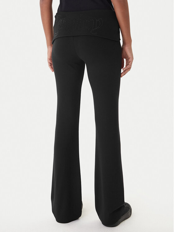 Juicy Couture Juicy Couture Легінси Steven JCWBJ225314 Чорний Slim Fit