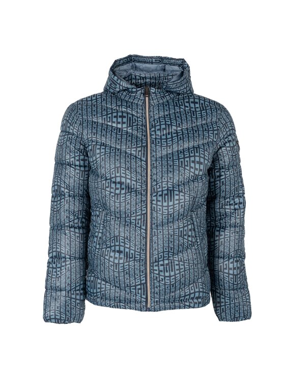 Guess Guess Kurtka przejściowa M2YL45 WEQJ2 Granatowy Slim Fit