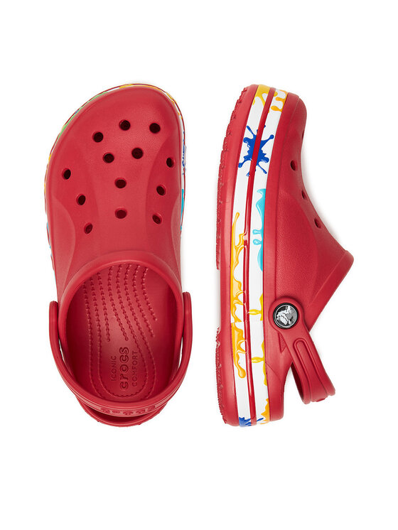 Crocs Crocs Papucs C-BAYABAND CLOG K 211682-6EN Piros