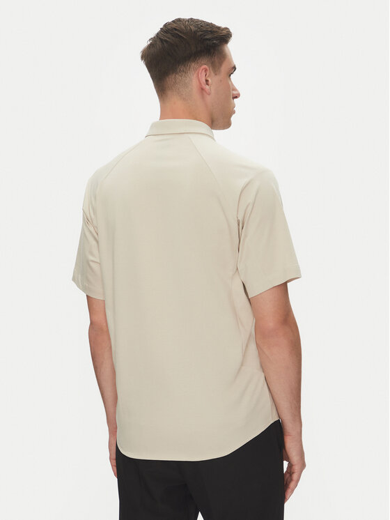 BOSS BOSS Koszula Excurse 50540196 Beżowy Regular Fit