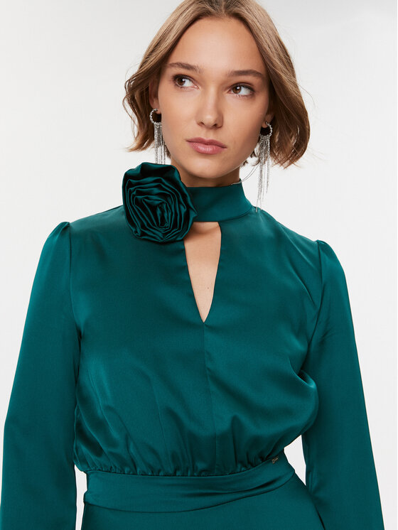 Gaudi Gaudi Vsakodnevna obleka 321FD15010 Zelena Regular Fit