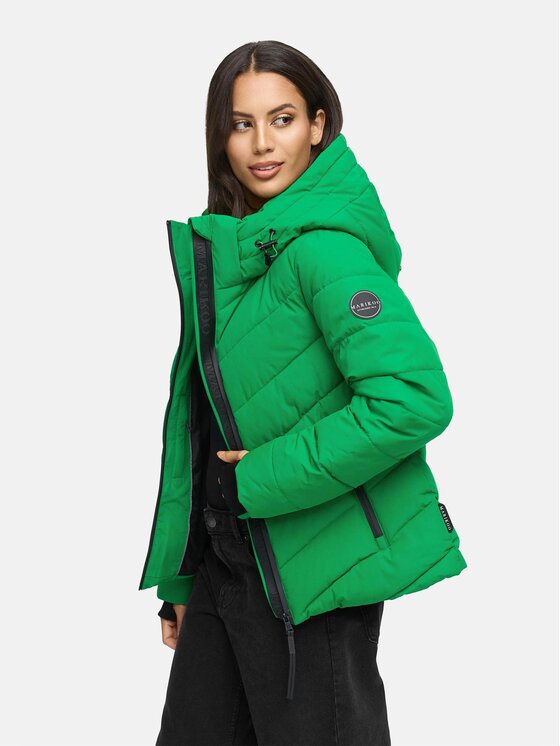 Marikoo Marikoo Kurtka zimowa Samuiaa XVI Zielony Regular Fit
