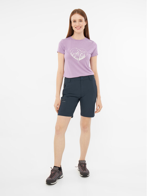 Viking Viking Szorty Sumatra Lady Granatowy Regular Fit