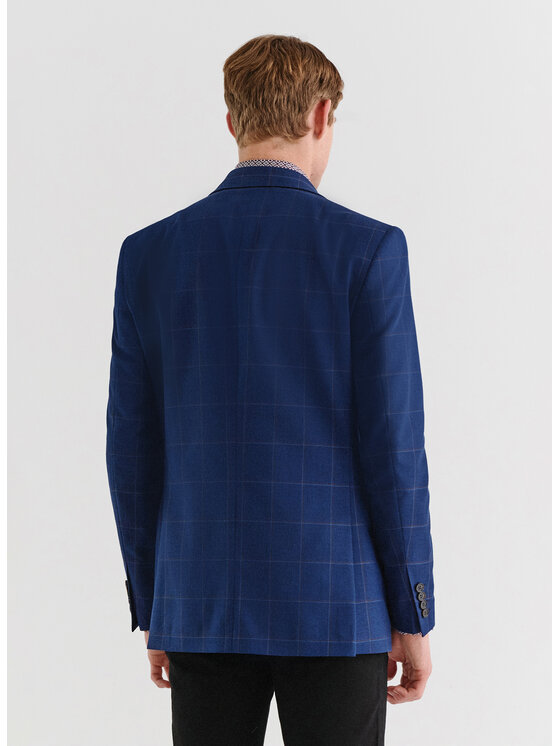 Pako Lorente Pako Lorente Marynarka P23WP-3X-003 Granatowy Slim Fit
