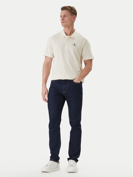 Calvin Klein Jeans Calvin Klein Jeans Jeansy LV04RF757G Tmavomodrá Slim Fit