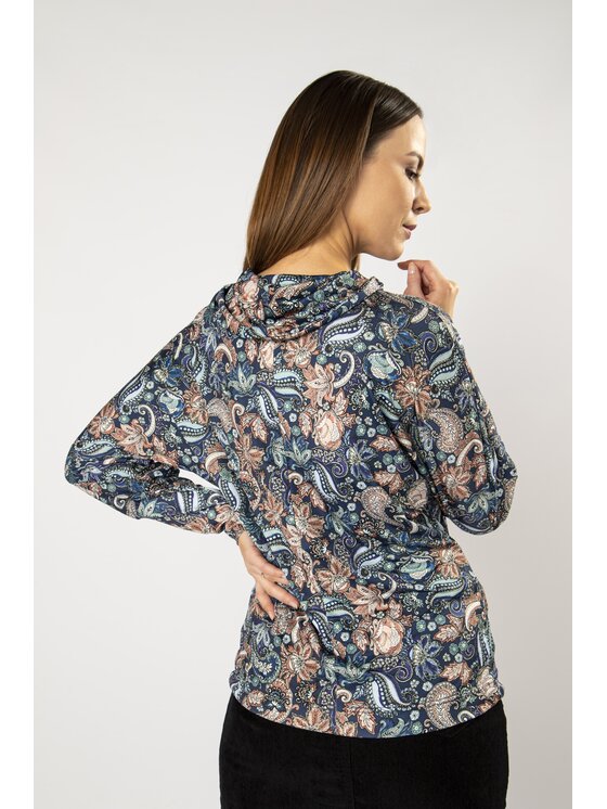 QUIOSQUE QUIOSQUE Halenka 19-D-136 Tmavomodrá Regular Fit