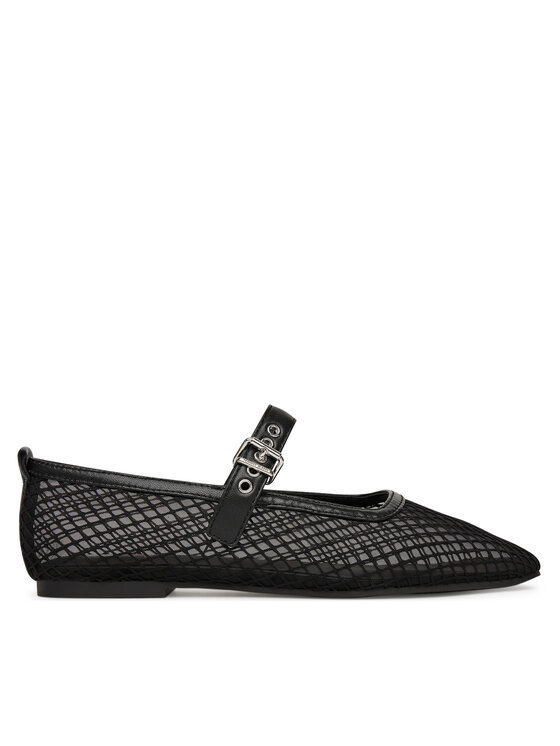 Balerini Tommy Jeans Tjw Mesh Maryjane Ballerina EN0EN02872 Negru