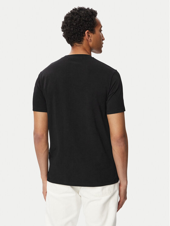 KARL LAGERFELD KARL LAGERFELD Marškinėliai 755781 563235 Juoda Regular Fit