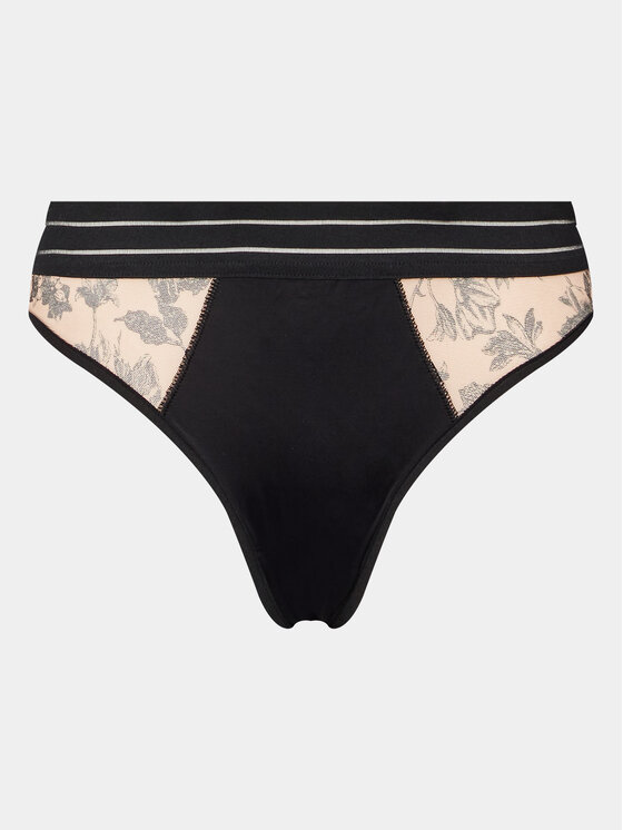 Maison Lejaby Maison Lejaby Klasične spodnje hlačke Nufit Garden 21163 Črna