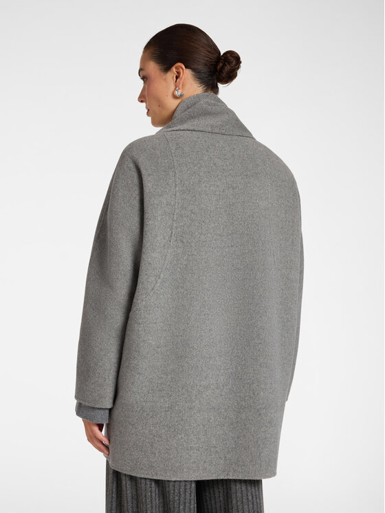 Elena Mirò Elena Mirò Cappotto invernale 8006Z000034N013 Grigio Boxy Fit