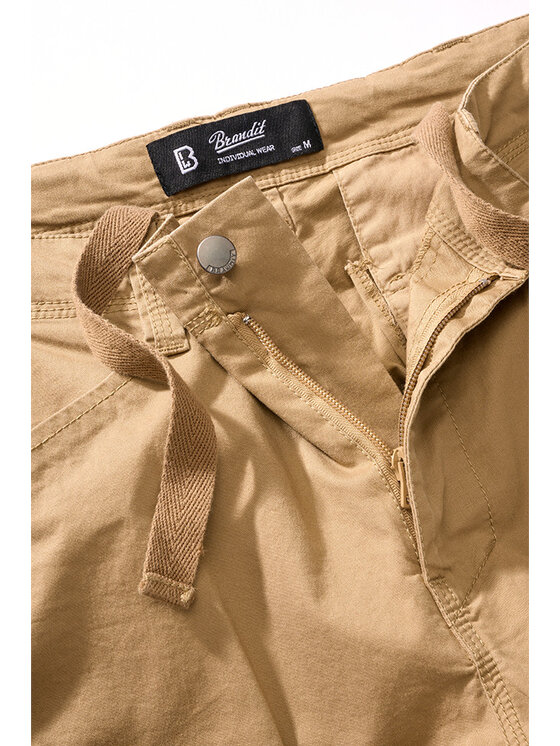 Brandit Brandit Spodnie outdoor 9470.70.M Brązowy Slim Fit