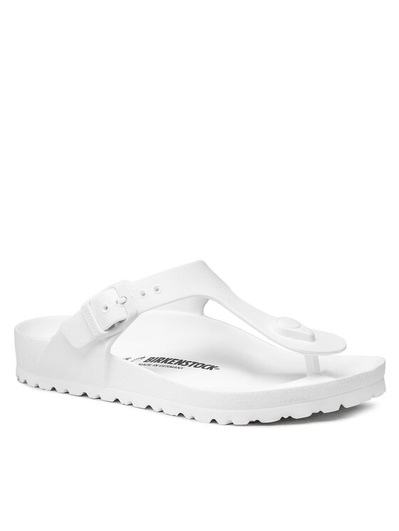 Birkenstock Čības uz pirksta Gizeh 0128221 Balts