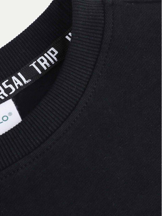 Coccodrillo Coccodrillo Sweatshirt ZC4143103WBK Schwarz Regular Fit