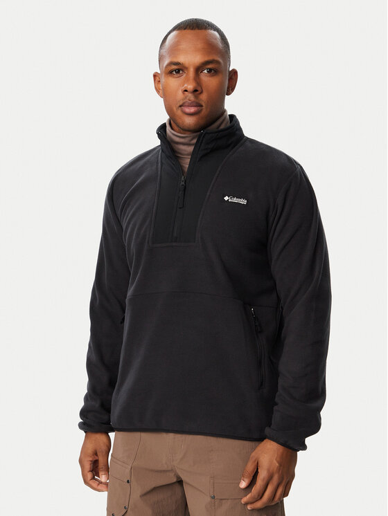Columbia Columbia Fleecejacke Sequoia Grove™ II Half Zip 2174081 Schwarz Regular Fit