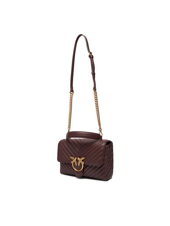 PINKO PINKO Rankinė Love Lady Puff Classic Cl Al 25-26 PLTT 100043 A0GK Vyšninė