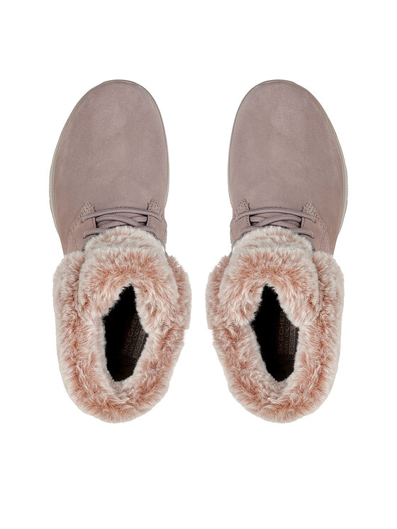 Skechers Skechers Šnurovacia obuv On-The-Go Joy Plush Dreams 144042/DKTP Hnedá