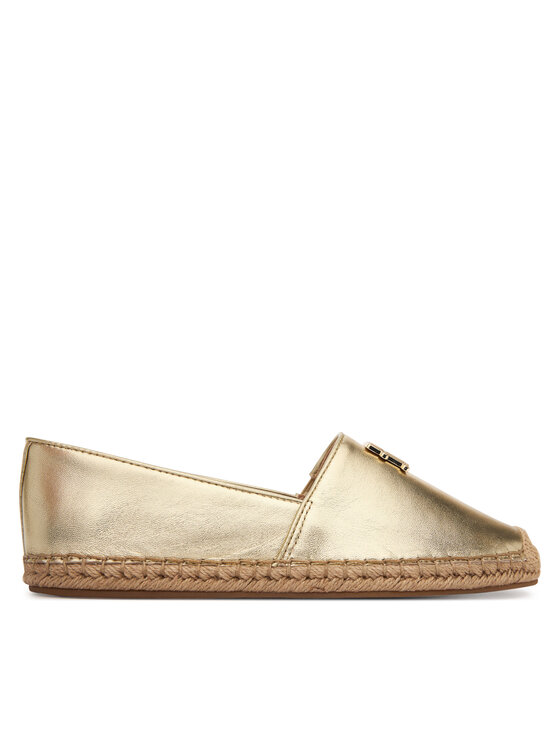 Tommy Hilfiger Tommy Hilfiger Εσπαντρίγιες Th Logo Gold Espadrille FW0FW09473 Χρυσό
