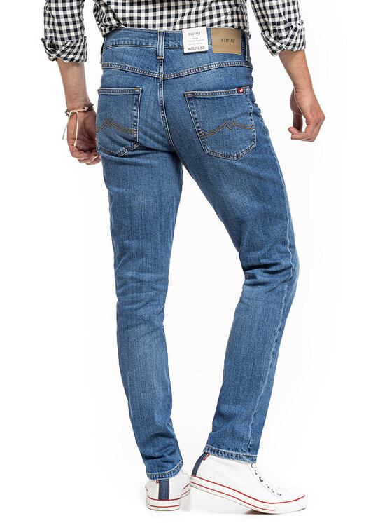 Mustang Mustang Jeansy TRAMPER TAPERED Niebieski Slim Fit