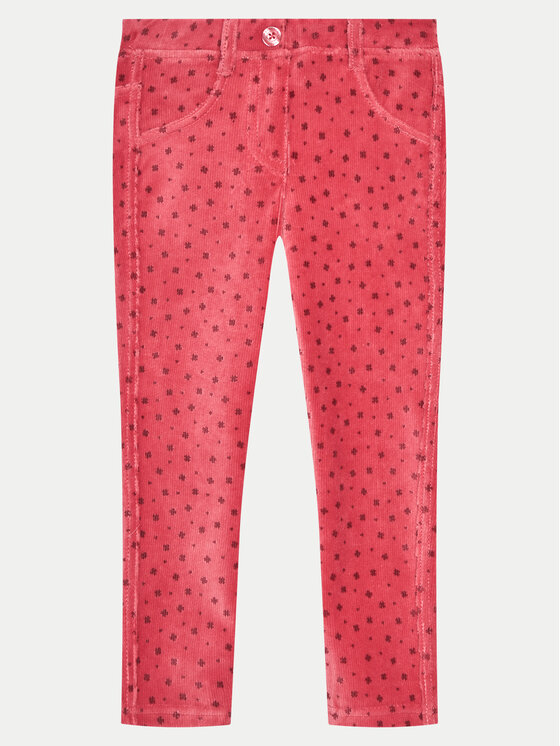 United Colors Of Benetton United Colors Of Benetton Hlače iz tkanine 4T4MGE029 Roza Slim Fit